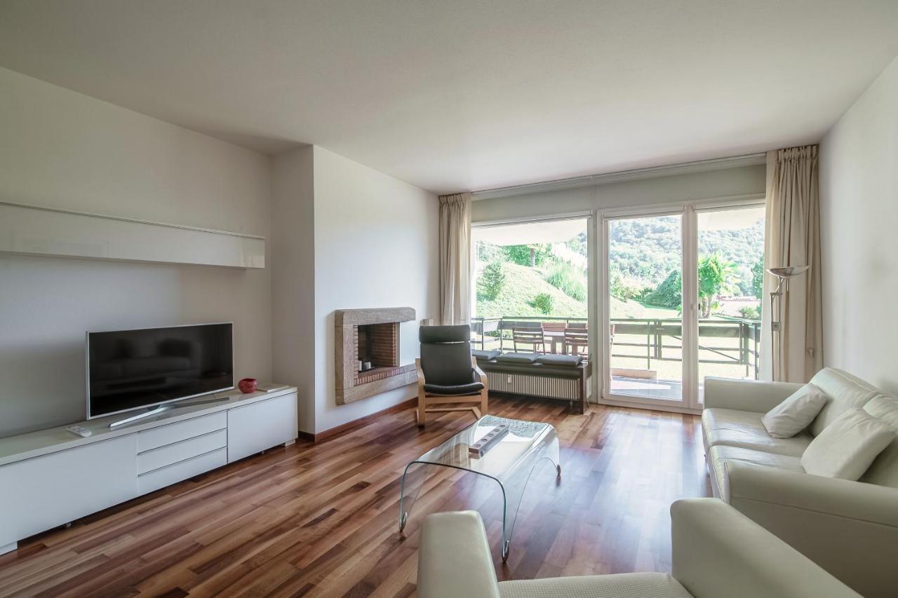 Cadro Garden By Quokka 360 - Flat With Garden View Apartment Lugano Exterior foto