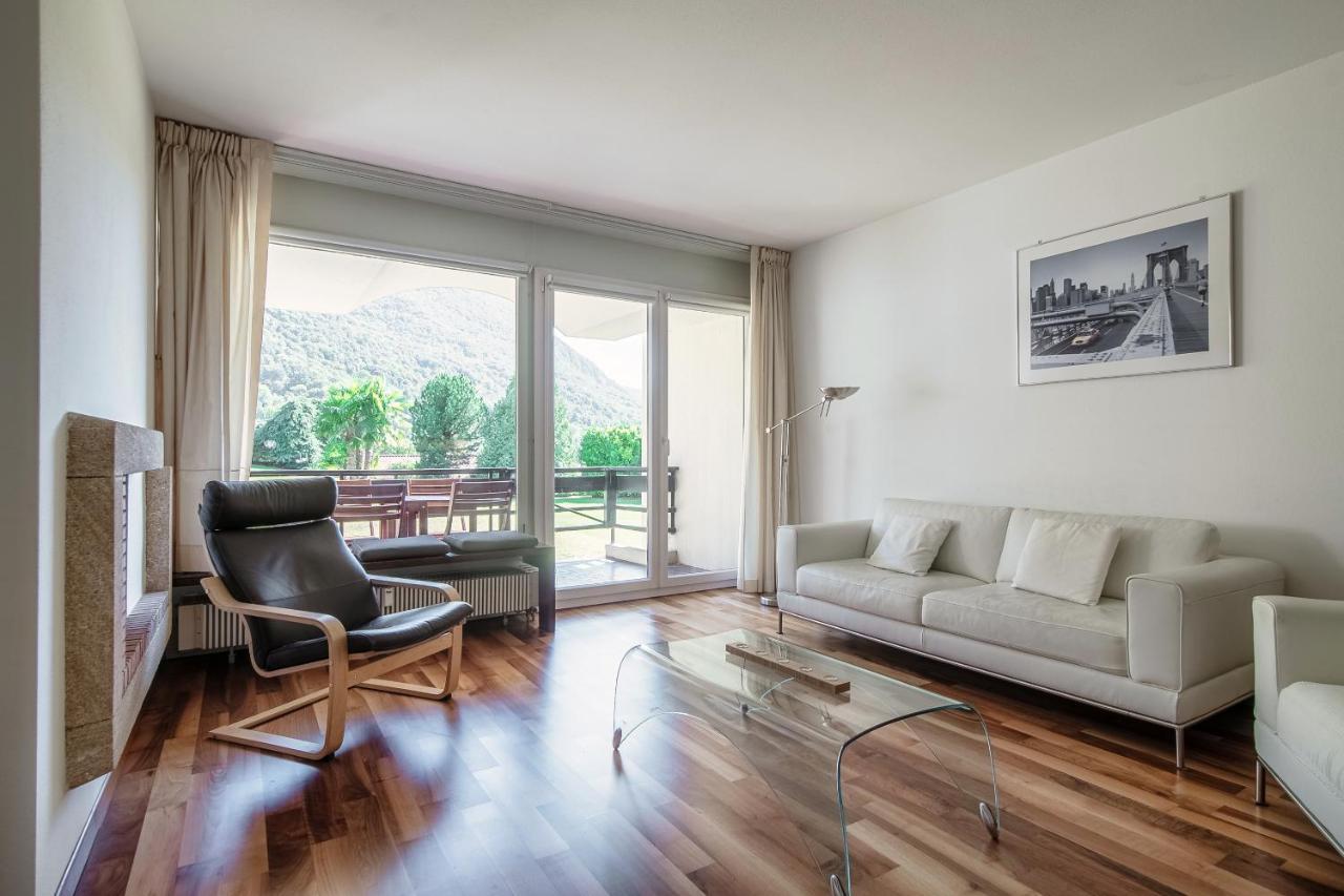 Cadro Garden By Quokka 360 - Flat With Garden View Apartment Lugano Exterior foto