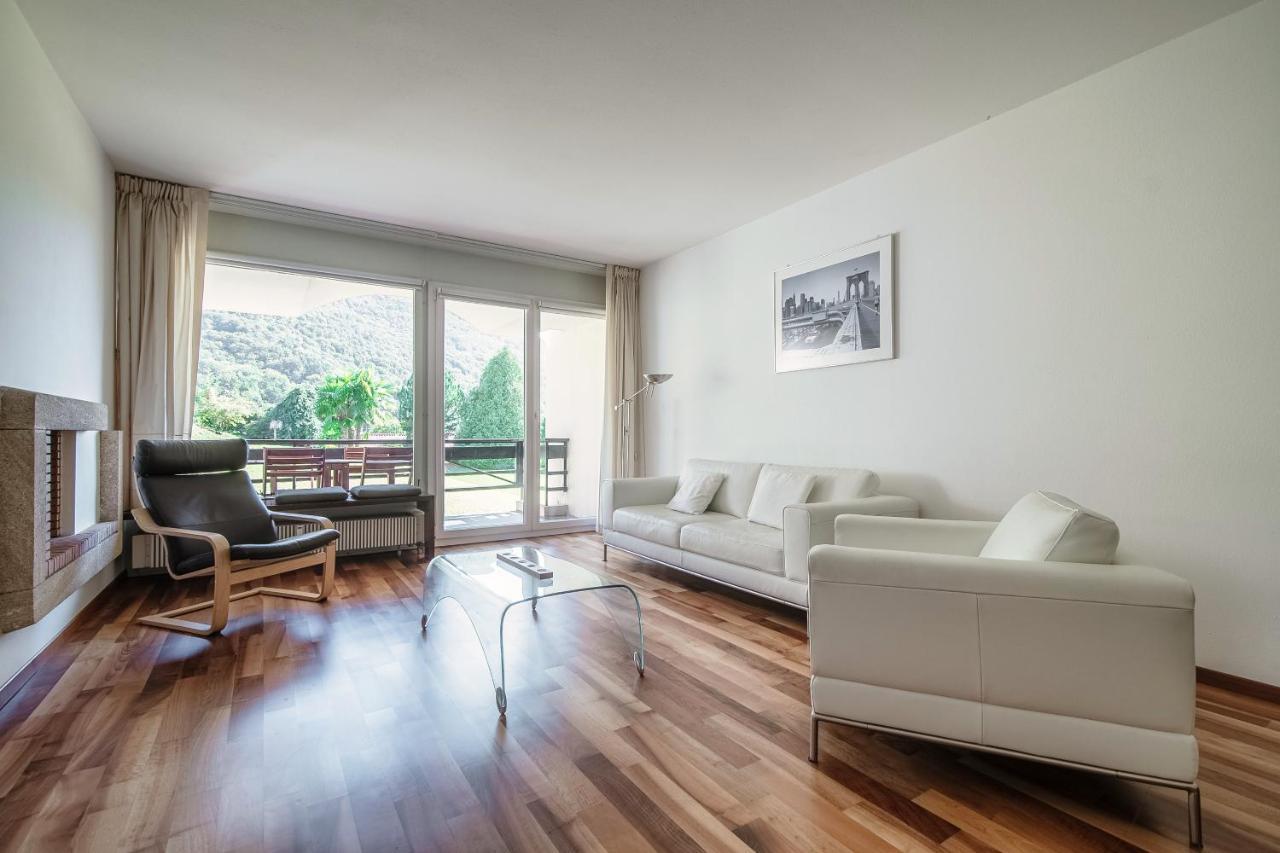 Cadro Garden By Quokka 360 - Flat With Garden View Apartment Lugano Exterior foto